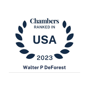 Walter P. DeForest | Ranked in Chambers